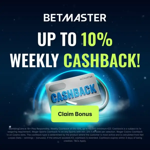 Кадр рекламы Betmaster Ireland
