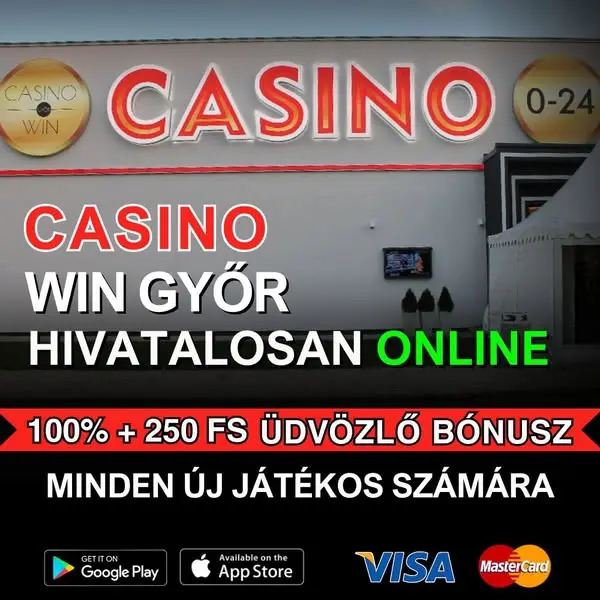 Кадр рекламы Casino Win Győr