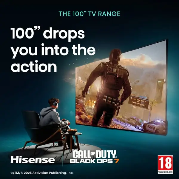 Кадр рекламы Hisense