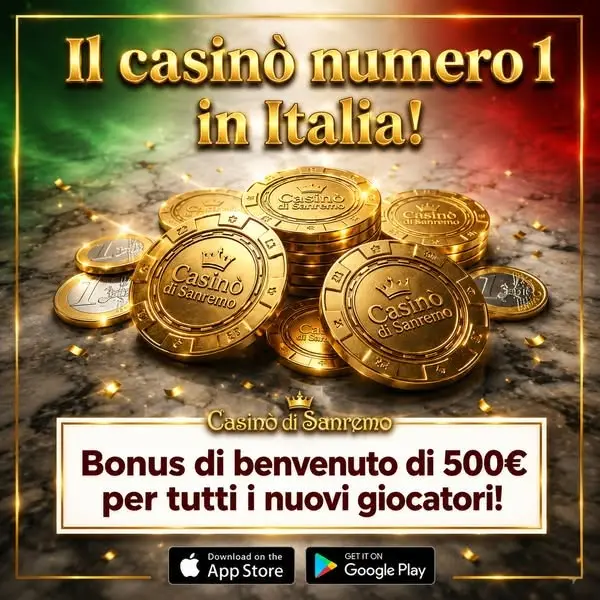 Кадр рекламы Casinò Municipale di Sanremo