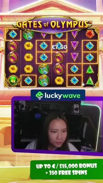 Кадр рекламы LuckyWave