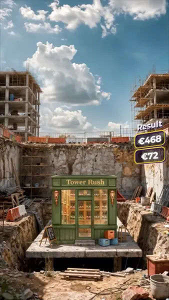 Кадр рекламы Tower Game Station
