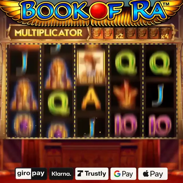 Кадр рекламы Book of Ra online