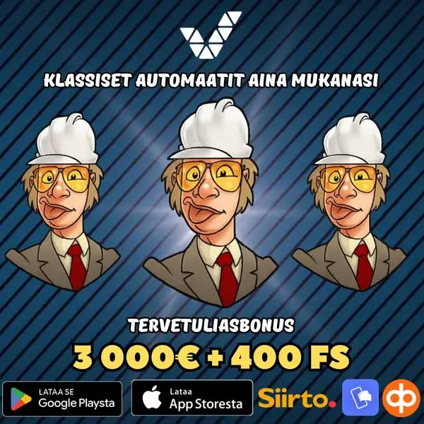 Кадр рекламы Onnelliset Slotit
