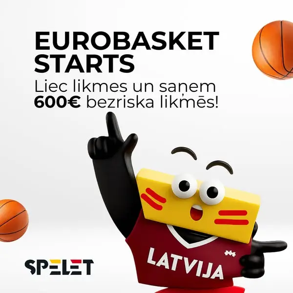 Кадр рекламы Speles Latvija