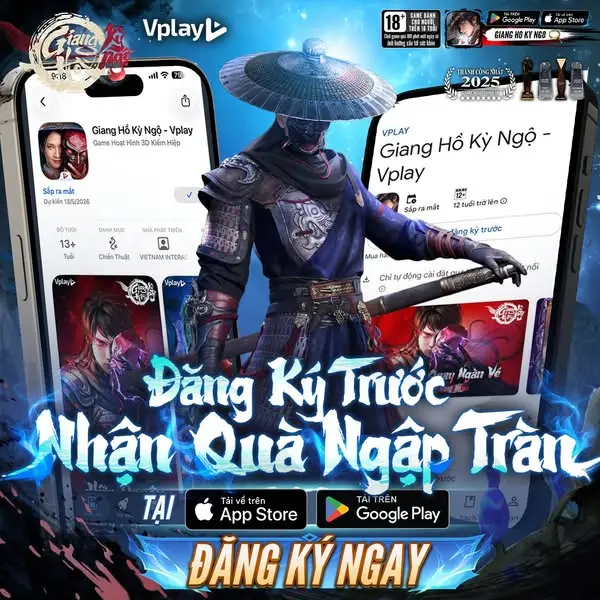 Кадр рекламы Giang Hồ Kỳ Ngộ - Vplay