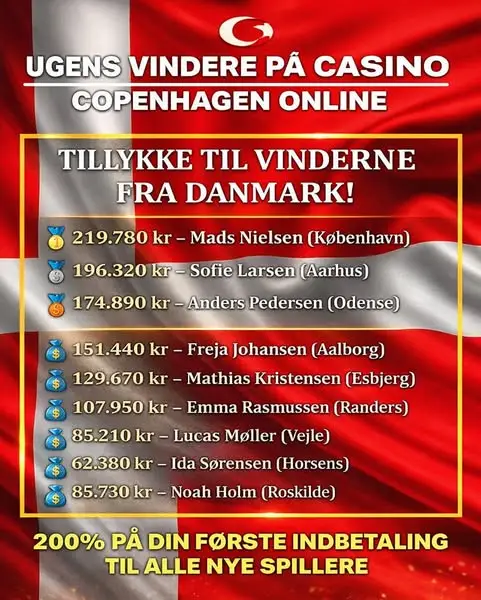 Кадр рекламы Copenhagen Casino 