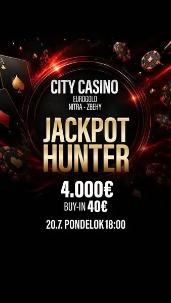 Кадр рекламы City Casino Eurogold Nitra - Zbehy