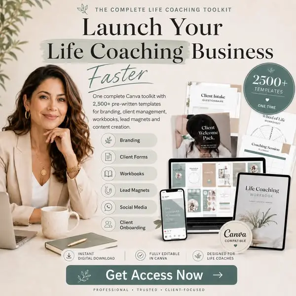 Кадр рекламы Life Coaching Kit Pro