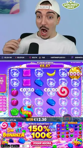 Кадр рекламы Sweet BoNanza