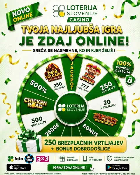 Кадр рекламы Loto Slovenije