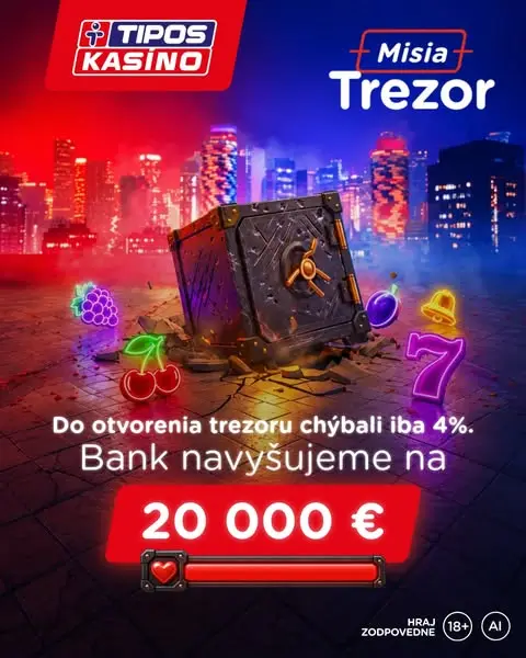 Кадр рекламы TIPOS Kasíno