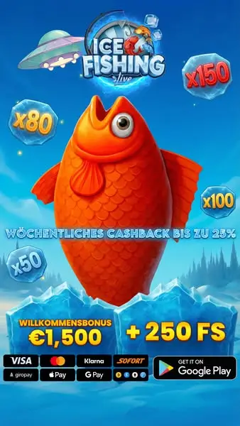 Кадр рекламы Ice Fish