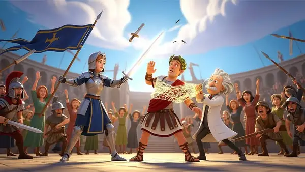 Кадр рекламы MyTale Games