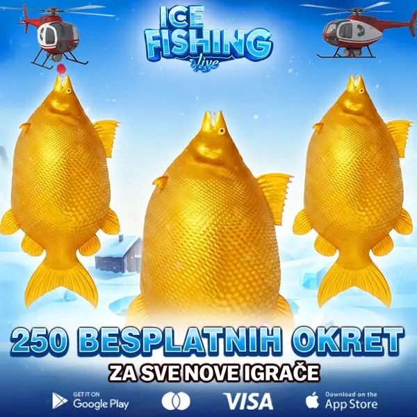 Кадр рекламы Ice Fishing Live