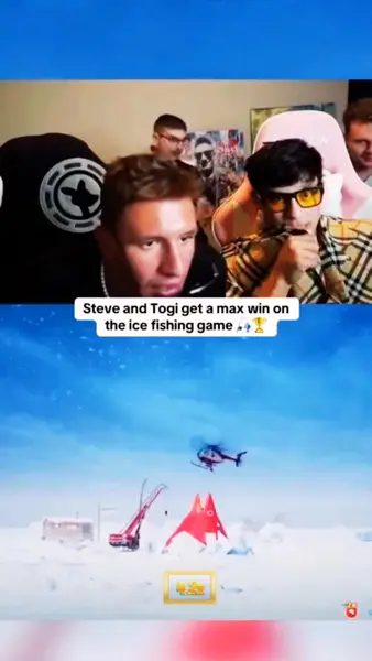 Кадр рекламы Ice Fishing Live
