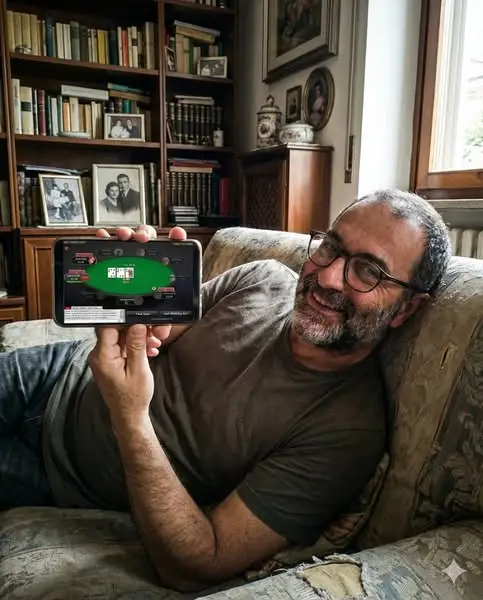 Кадр рекламы Online Poker Magia