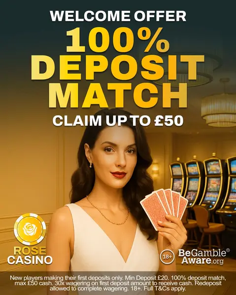 Кадр рекламы Rose Casino