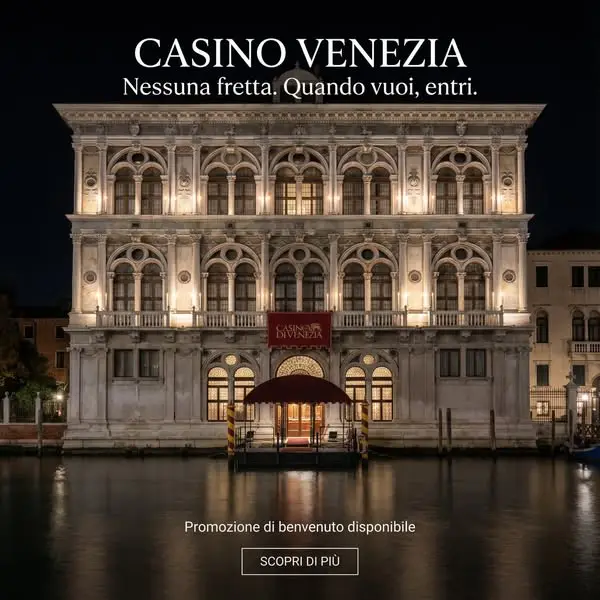 Кадр рекламы Casinò di Venezia