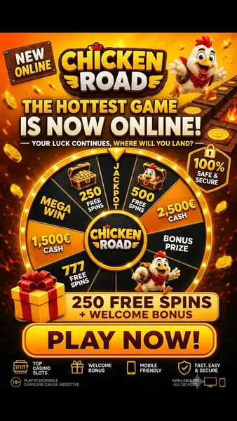 Кадр рекламы Chiken road game