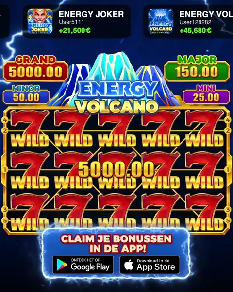 Кадр рекламы Energy Volcano