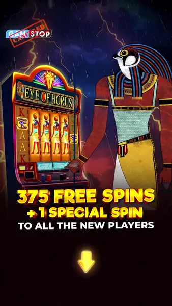 Кадр рекламы 375 Free Spins