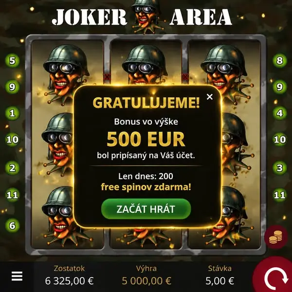 Кадр рекламы Joker Zona