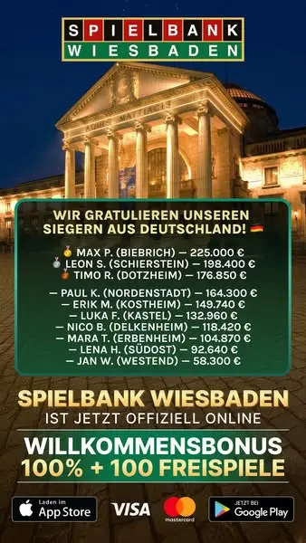 Кадр рекламы Die Spielbanken