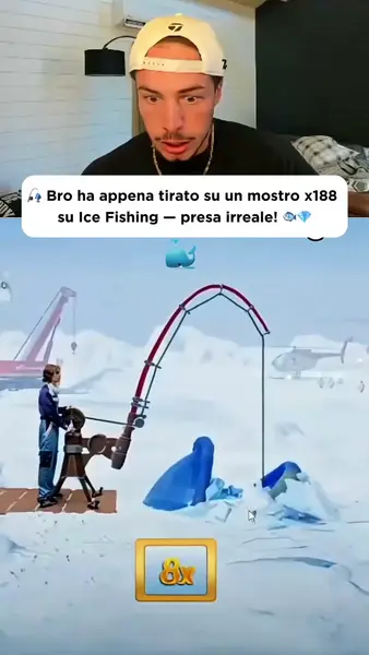 Кадр рекламы Ice Fishing
