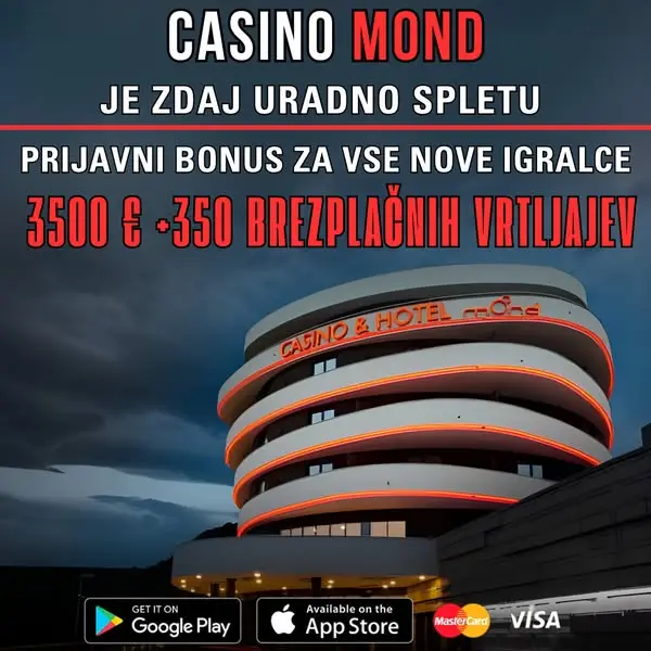 Кадр рекламы Casino Slovenia