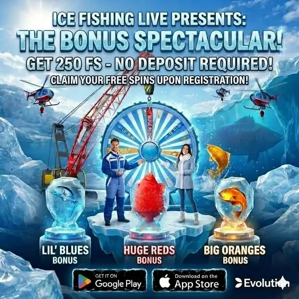 Кадр рекламы Ice Fishing Game