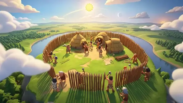 Кадр рекламы THYNK Games
