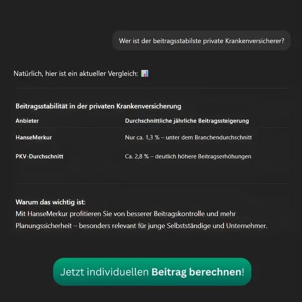Кадр рекламы HanseMerkur Regionalgeschäftsstelle Duisburg