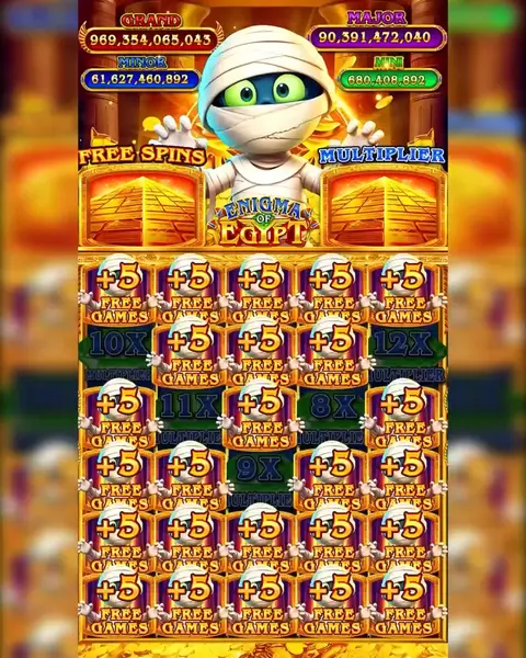 Кадр рекламы Enigma of Egypt Jackpot