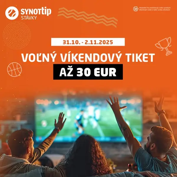 Кадр рекламы SYNOTtip.sk