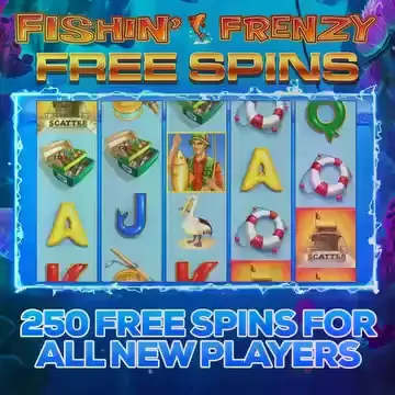 Кадр рекламы Fishin' Frenzy