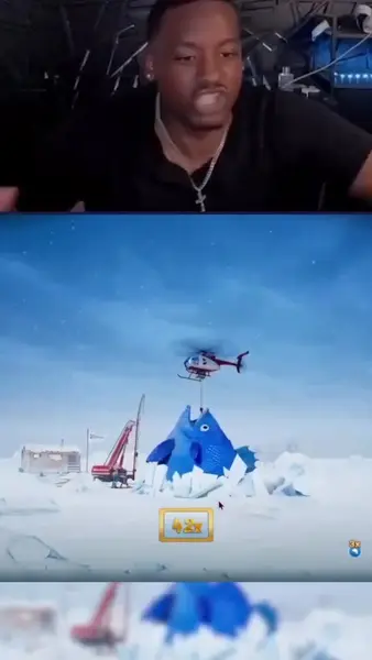 Кадр рекламы Ice Fishing Live