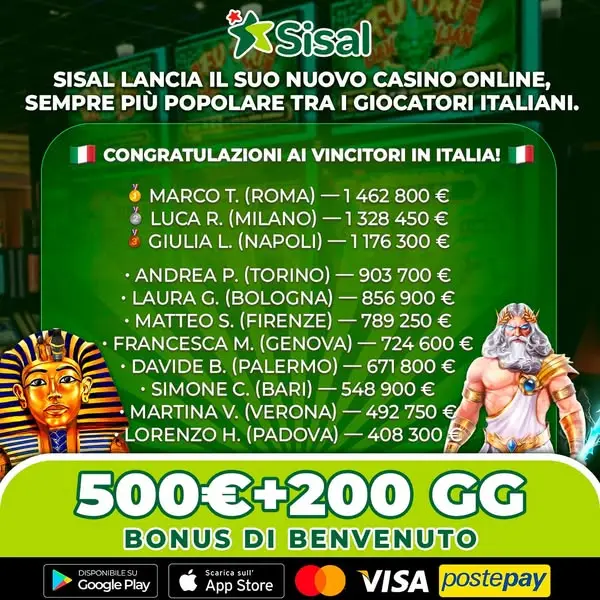Кадр рекламы Sisal Online