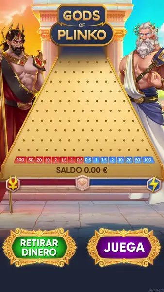Кадр рекламы Gods of Plinko