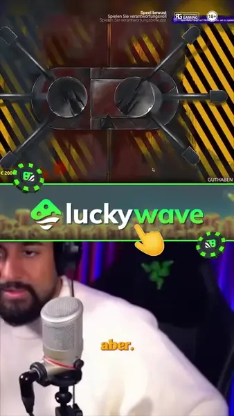Кадр рекламы LuckyWave