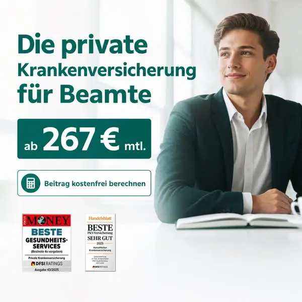 Кадр рекламы HanseMerkur Direkt