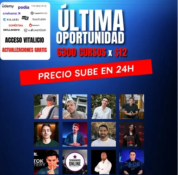 Кадр рекламы Cursos 360 Grados