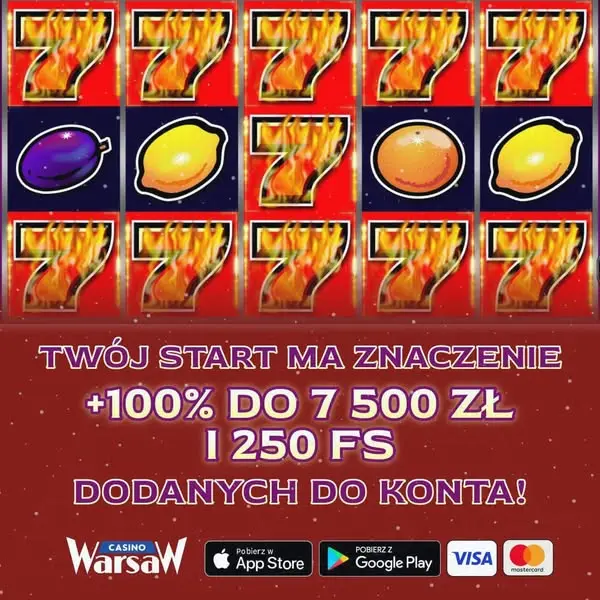 Кадр рекламы Casino Warsaw - Promocja