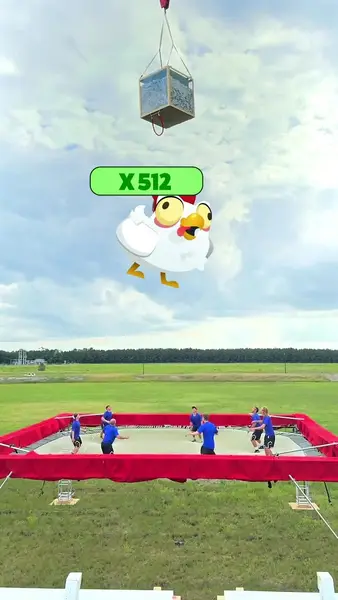 Кадр рекламы Chicken Road