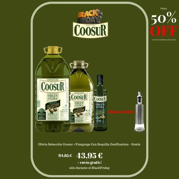Кадр рекламы Coosur BlackFriday