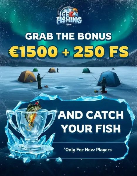 Кадр рекламы Ice Fishing