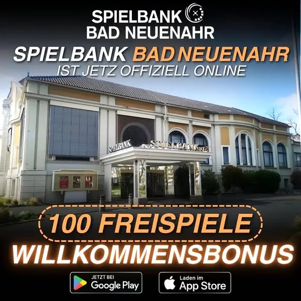 Кадр рекламы Spielbanken Deutschland Online