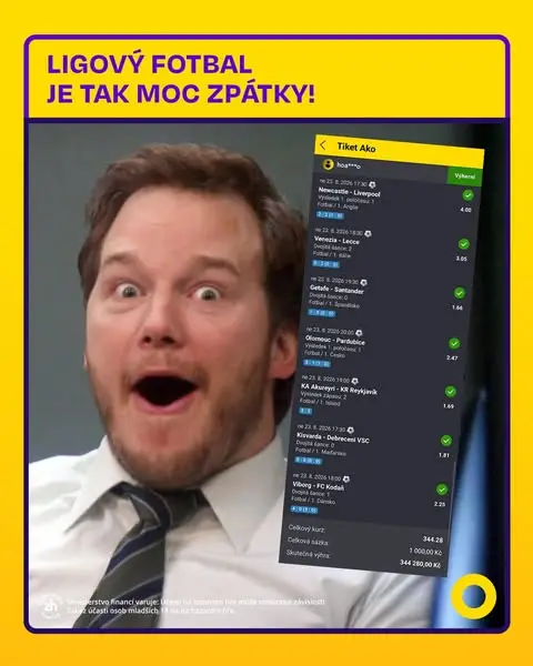 Кадр рекламы iFortuna.cz