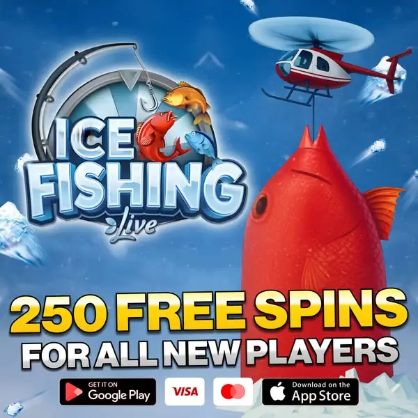 Кадр рекламы Ice Fishing