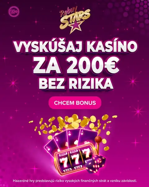 Кадр рекламы Casino Rebuy Stars SK
